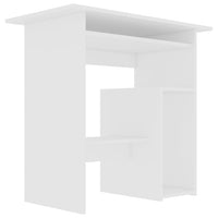 Thumbnail for Schreibtisch Weiß 80x45x74 cm Holzwerkstoff