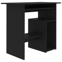 Thumbnail for Schreibtisch Schwarz 80x45x74 cm Holzwerkstoff