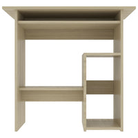 Thumbnail for Schreibtisch Sonoma-Eiche 80x45x74 cm Holzwerkstoff