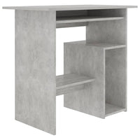 Thumbnail for Schreibtisch Betongrau 80x45x74 cm Holzwerkstoff