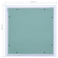 Thumbnail for Revisionsklappe mit Alu-Rahmen und Gipskartonplatte 300x300 mm