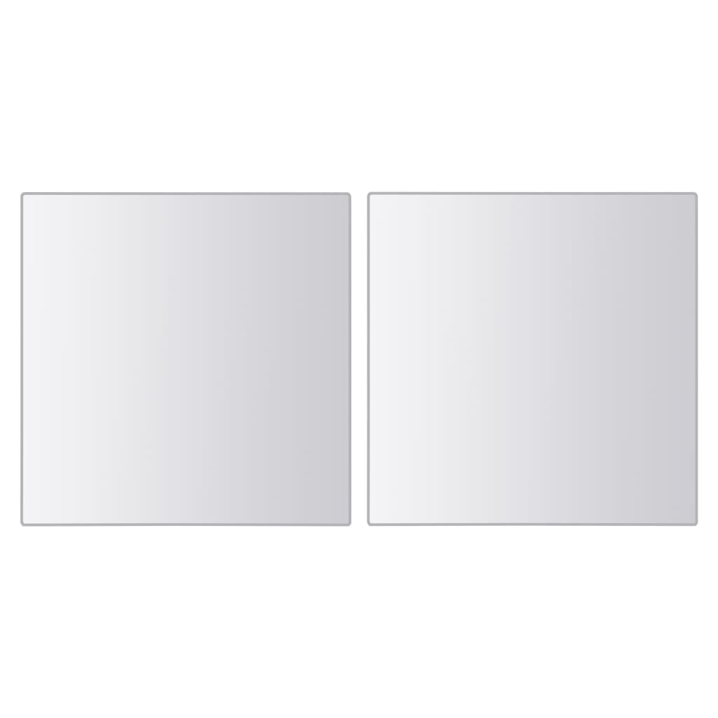 16-tlg. Spiegelfliesen-Set Verschiedene Formen Glas