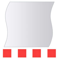 Thumbnail for 16-tlg. Spiegelfliesen-Set Verschiedene Formen Glas