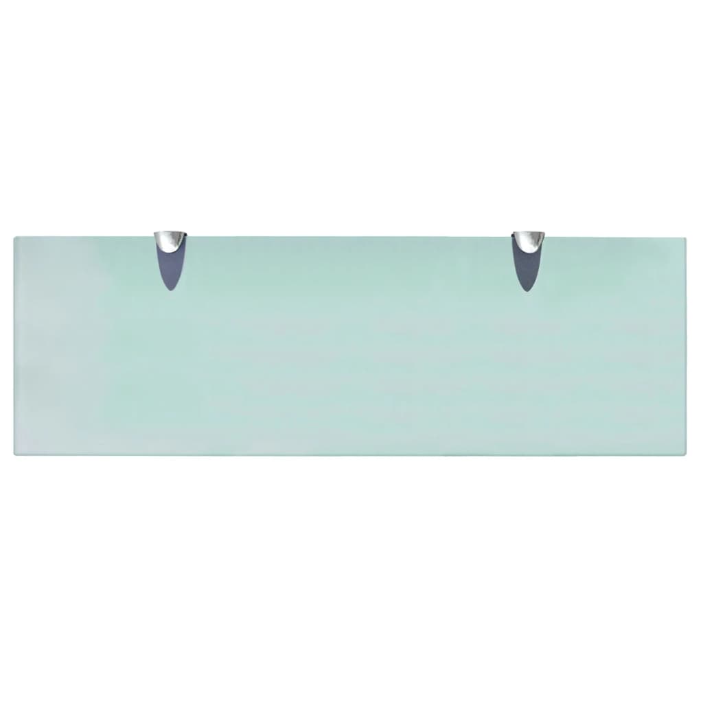 Schwebende Regale 2 Stk. Glas 60x20 cm 8 mm