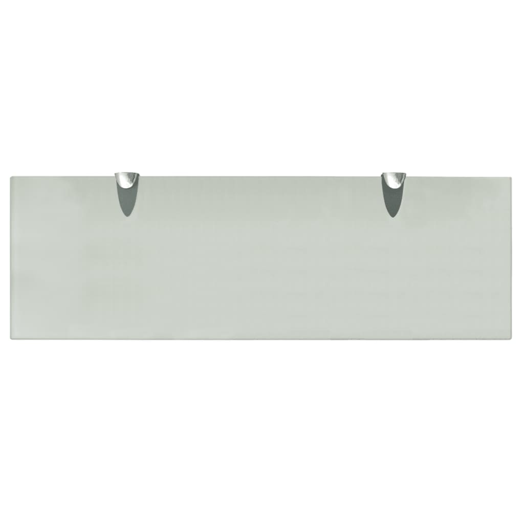 Schwebende Regale 2 Stk. Glas 60x20 cm 8 mm