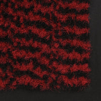 Thumbnail for Schmutzfangmatten 2 Stk. Rechteckig Getuftet 40x60 cm Rot