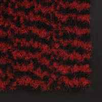 Thumbnail for Schmutzfangmatten 2 Stk. Rechteckig Getuftet 60x90 cm Rot