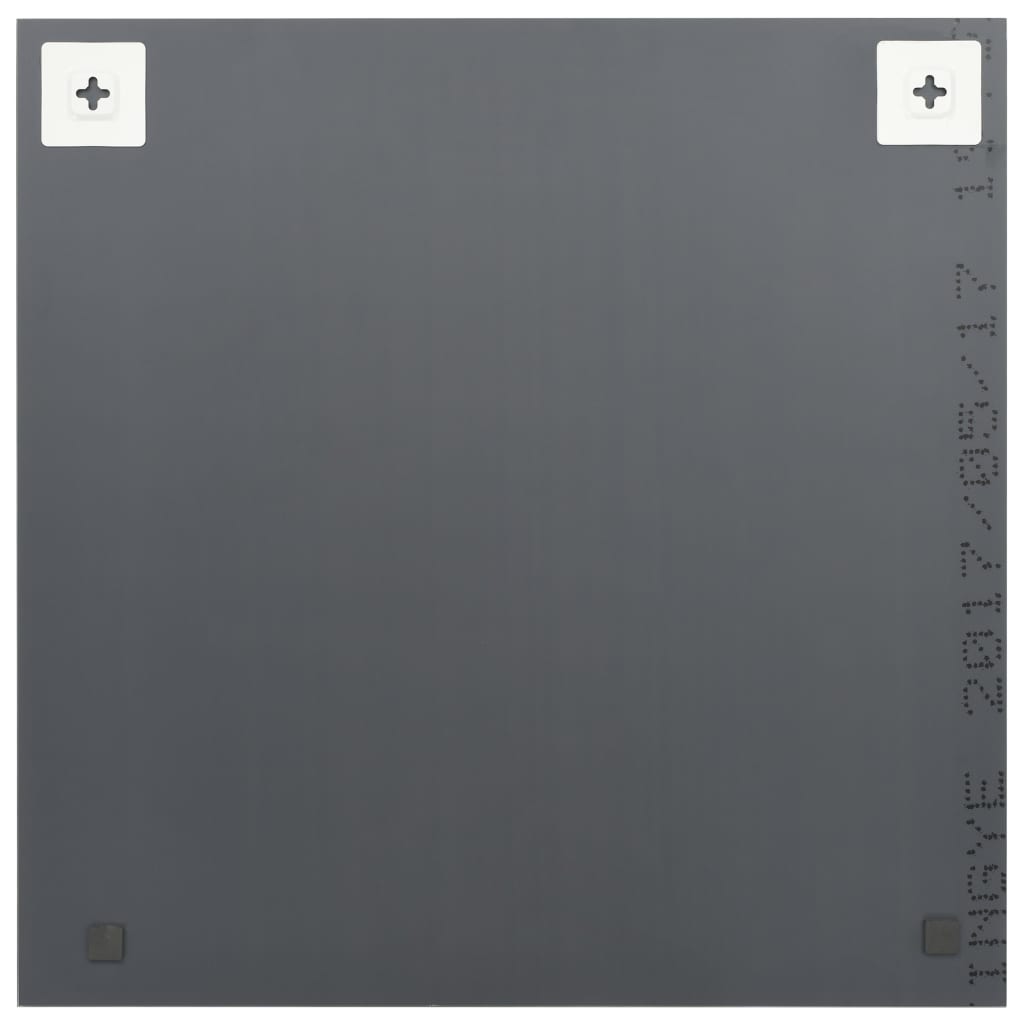 Wandspiegel 2 Stk. 50x50 cm Quadratisch Glas