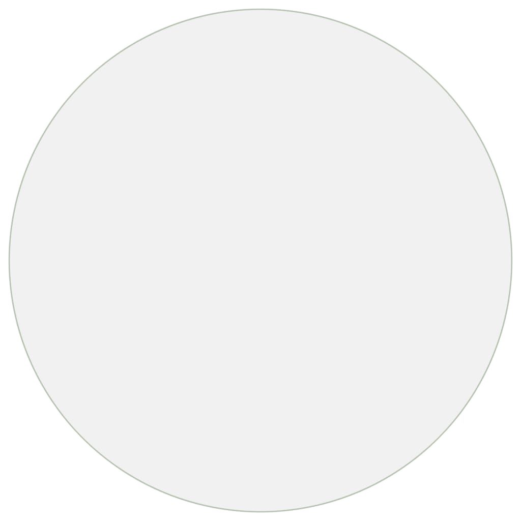 Tischfolie Transparent Ø 60 cm 2 mm PVC