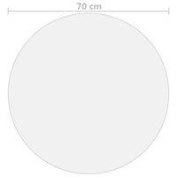 Thumbnail for Tischfolie Matt Ø 70 cm 2 mm PVC