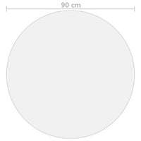 Thumbnail for Tischfolie Transparent Ø 90 cm 2 mm PVC
