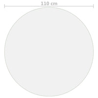 Thumbnail for Tischfolie Matt Ø 110 cm 2 mm PVC