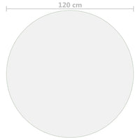 Thumbnail for Tischfolie Matt Ø 120 cm 2 mm PVC