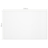 Thumbnail for Tischfolie Transparent 140x90 cm 1,6 mm PVC