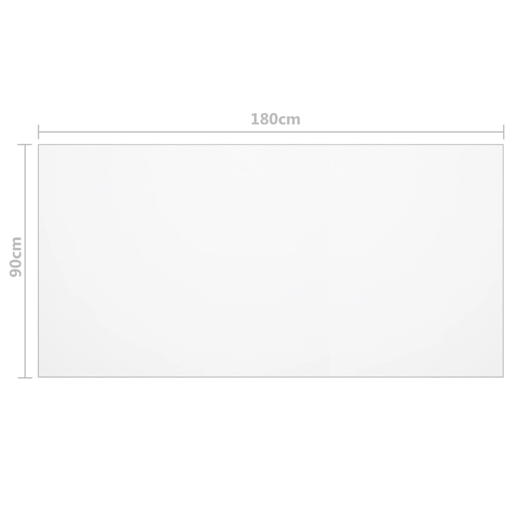 Tischfolie Matt 180x90 cm 1,6 mm PVC