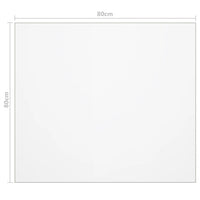 Thumbnail for Tischfolie Matt 80x80 cm 2 mm PVC