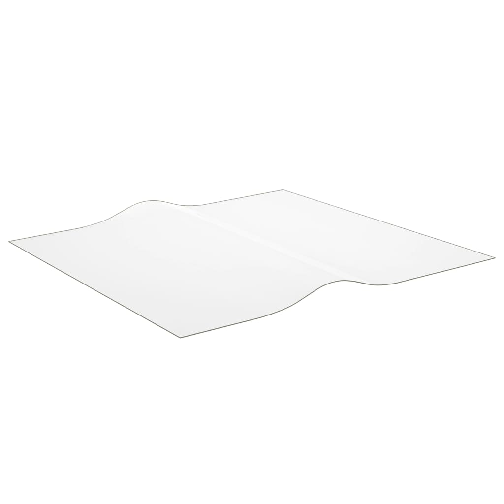 Tischfolie Transparent 90x90 cm 1,6 mm PVC