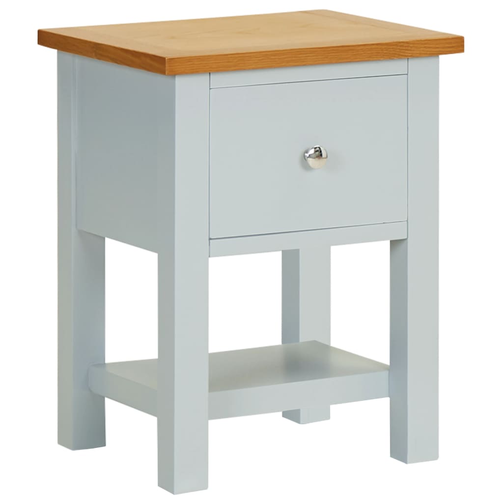 Nachttisch 36x30x47 cm Massivholz Eiche