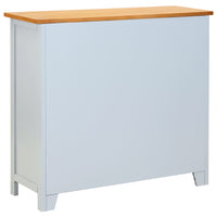 Thumbnail for Sideboard 90x33,5x83 cm Massivholz Eiche