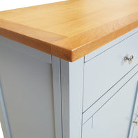 Thumbnail for Sideboard 90x33,5x83 cm Massivholz Eiche