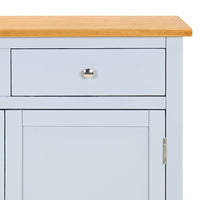 Thumbnail for Sideboard 90x33,5x83 cm Massivholz Eiche