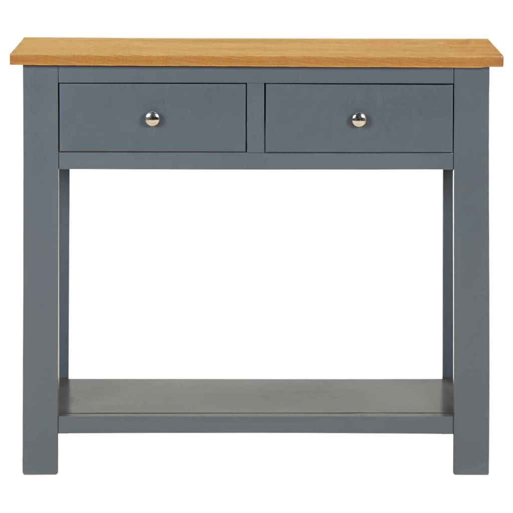 Konsolentisch 83x30x73 cm Massivholz Eiche