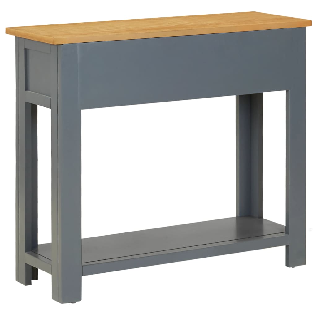 Konsolentisch 83x30x73 cm Massivholz Eiche