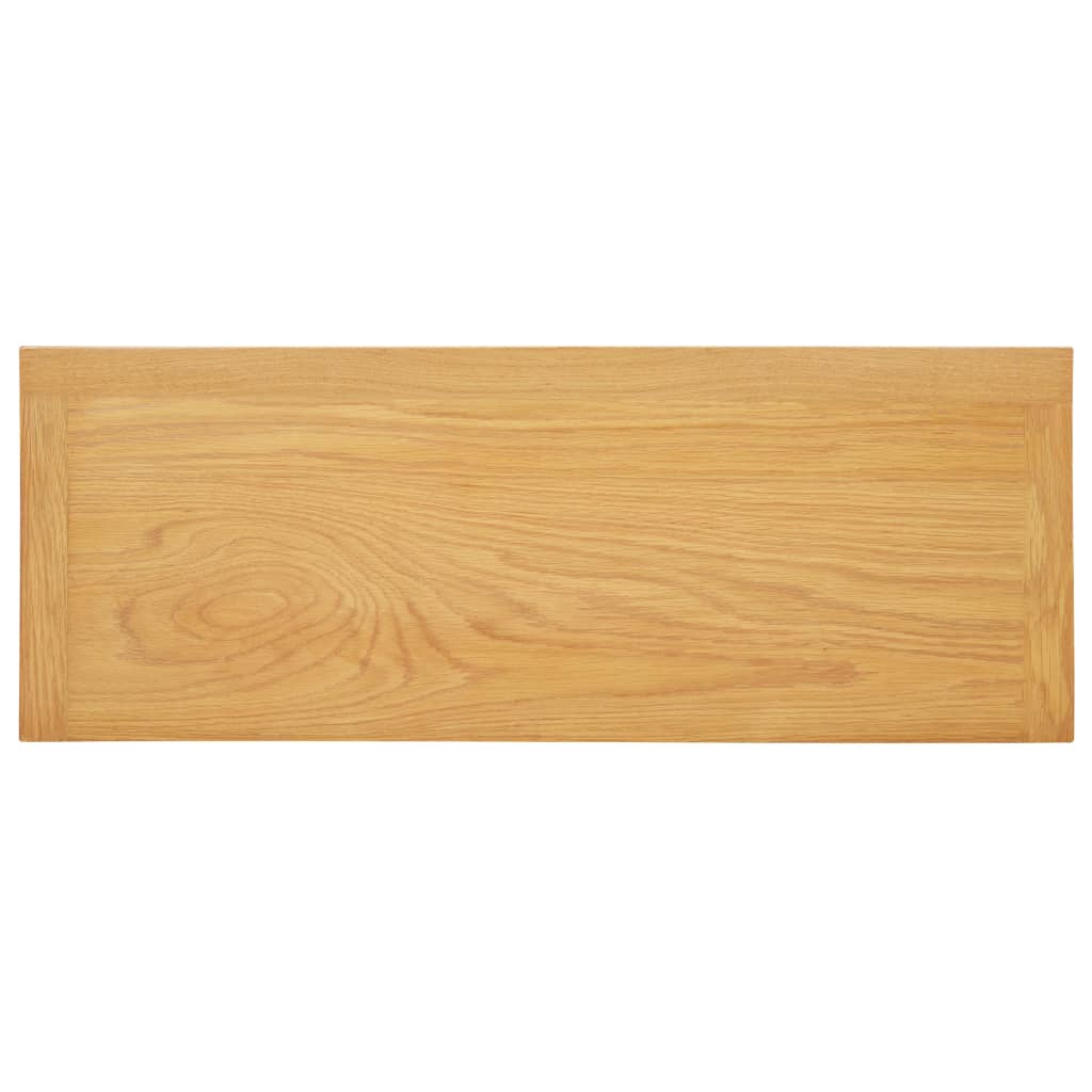 Konsolentisch 83x30x73 cm Massivholz Eiche