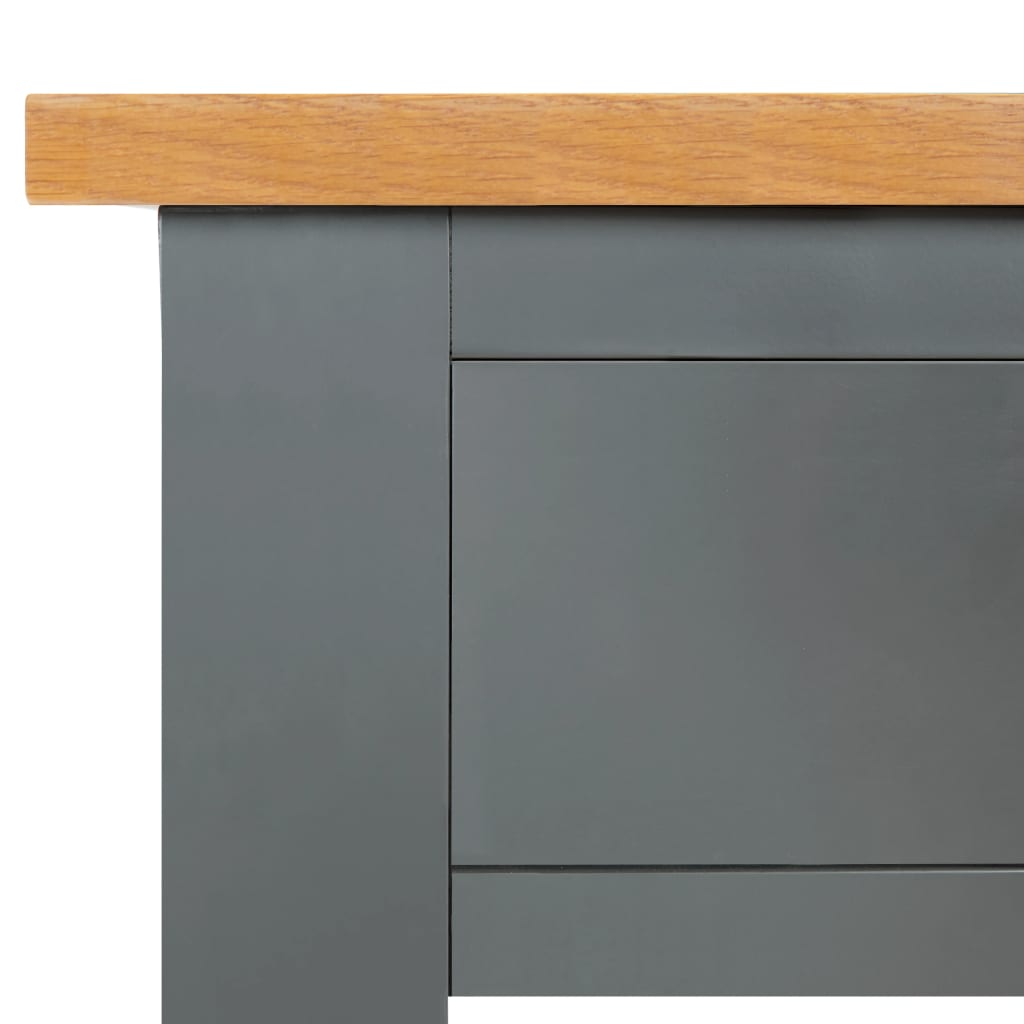 Konsolentisch 83x30x73 cm Massivholz Eiche