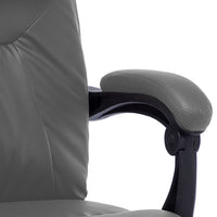 Thumbnail for Massage-Bürostuhl Anthrazit Kunstleder