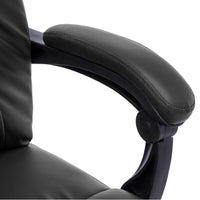 Thumbnail for Massage-Bürostuhl Schwarz Kunstleder