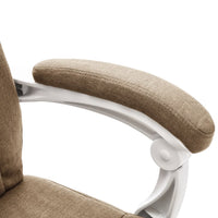 Thumbnail for Massage-Bürostuhl Taupe Stoff