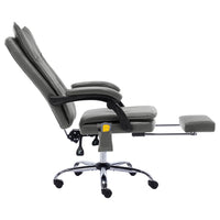 Thumbnail for Massage-Bürostuhl Anthrazit Kunstleder