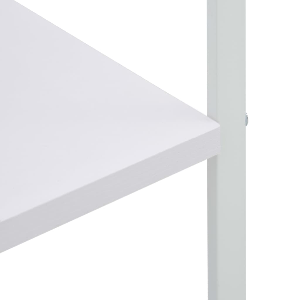 Mikrowellenregal Weiß 60×39,6×79,5 cm Holzwerkstoff