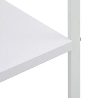 Thumbnail for Mikrowellenregal Weiß 60x39,6x123 cm Holzwerkstoff