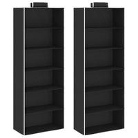 Thumbnail for Hängeaufbewahrung für Schränke 2 Stk. mit 6 Fächern Stoff