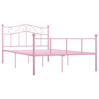 Thumbnail for Bettgestell Rosa Metall 120x200 cm
