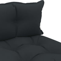 Thumbnail for Garten-Paletten-Mittelsofa mit Anthrazit-Kissen Holz