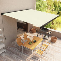 Thumbnail for Manuelle Kassetten-Markise 450x300 cm Creme