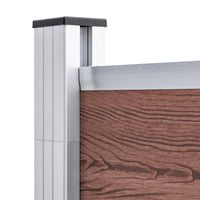 Thumbnail for Gartenzaun WPC 1391x186 cm Braun