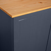 Thumbnail for Kleiderschrank mit 2 Türen Hill Grau 89x50x170 cm Kiefernholz