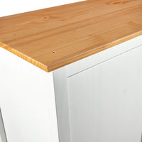 Thumbnail for Kleiderschrank mit 2 Türen Hill Range Weiß 89x50x170 cm Kiefer