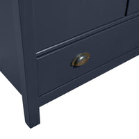 Thumbnail for Kleiderschrank mit 3 Türen Hill Grau 127x50x170 cm Kiefernholz