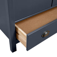 Thumbnail for Kleiderschrank mit 3 Türen Hill Grau 127x50x170 cm Kiefernholz