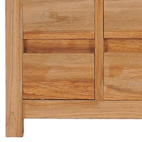 Thumbnail for TV-Schrank 120×30×40 cm Massivholz Teak