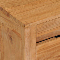 Thumbnail for TV-Schrank 135x30x35 cm Massivholz Teak