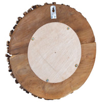 Thumbnail for Wandspiegel 40 cm Teak Rund