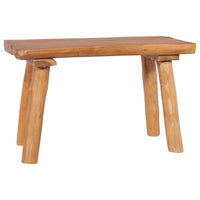 Thumbnail for Gartenbank 80 cm Massivholz Teak
