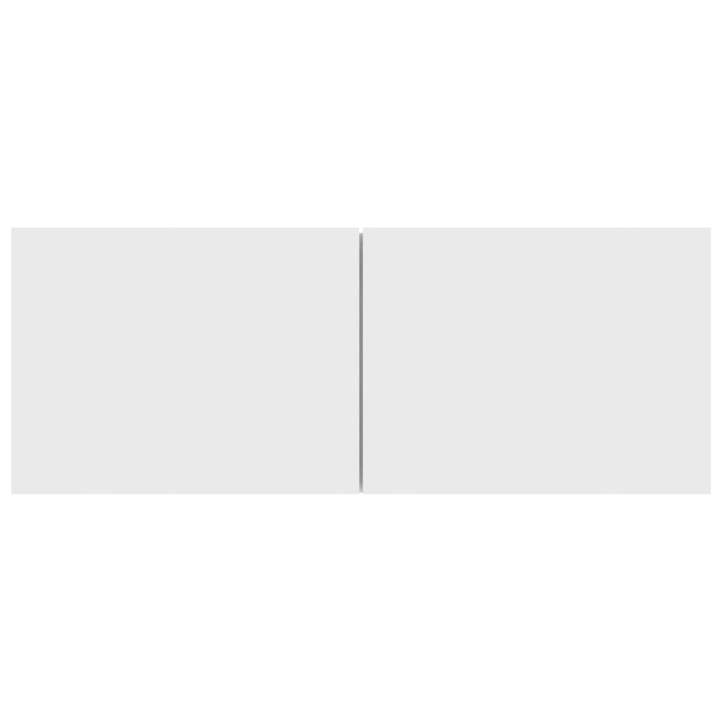 TV-Schrank Weiß 80x30x30 cm Holzwerkstoff