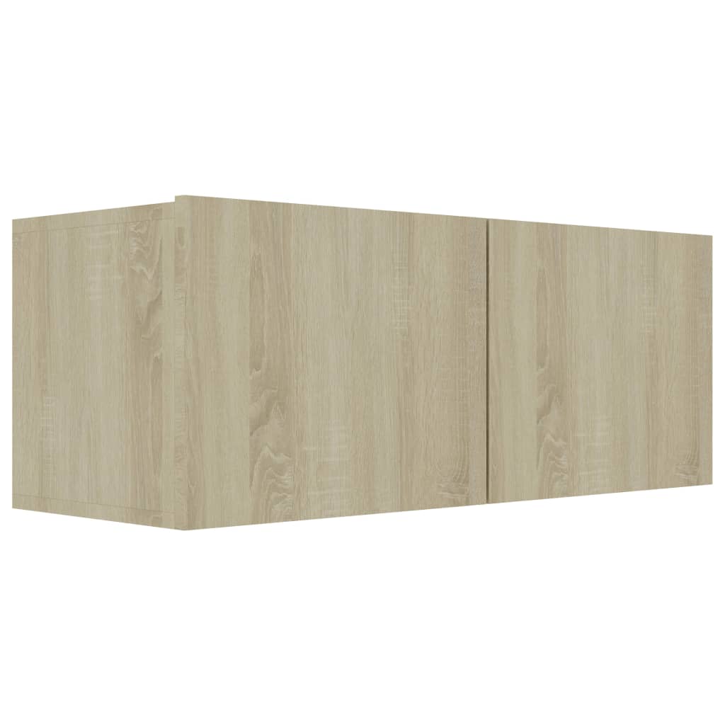 TV-Schrank Sonoma-Eiche 80x30x30 cm Holzwerkstoff